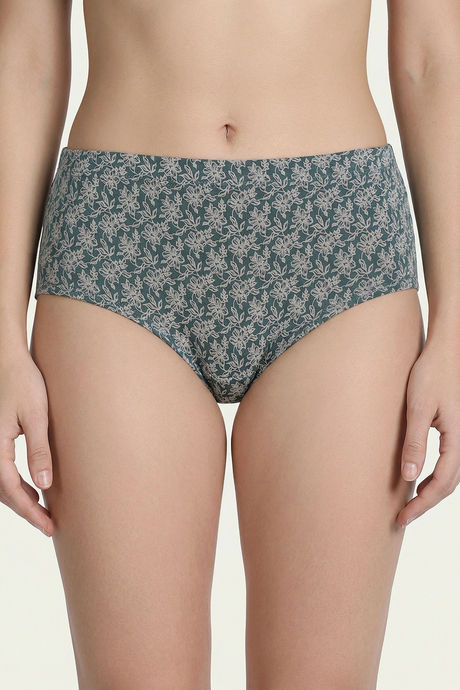 Zivame Medium Rise Full Coverage Hipster Panty (Pack of 3) - Multicolor — image 6